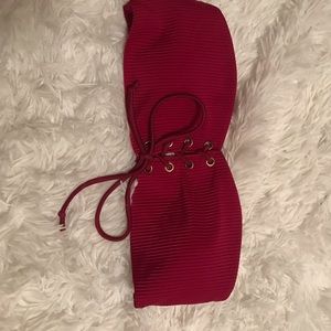 strapless swimsuit top